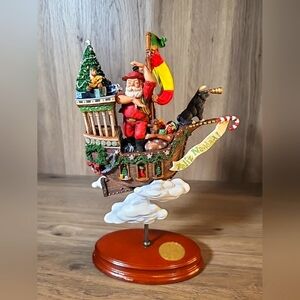 Vintage 1999 Westland Spain Santa's Magical Airships Steve Kehrli Christmas 2191
